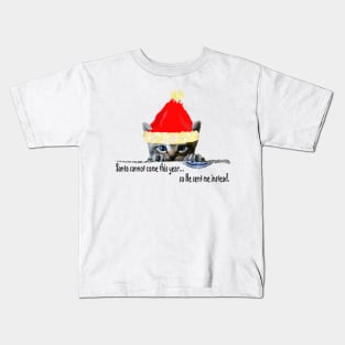 Funny Christmas Cat meme Kids T-Shirt